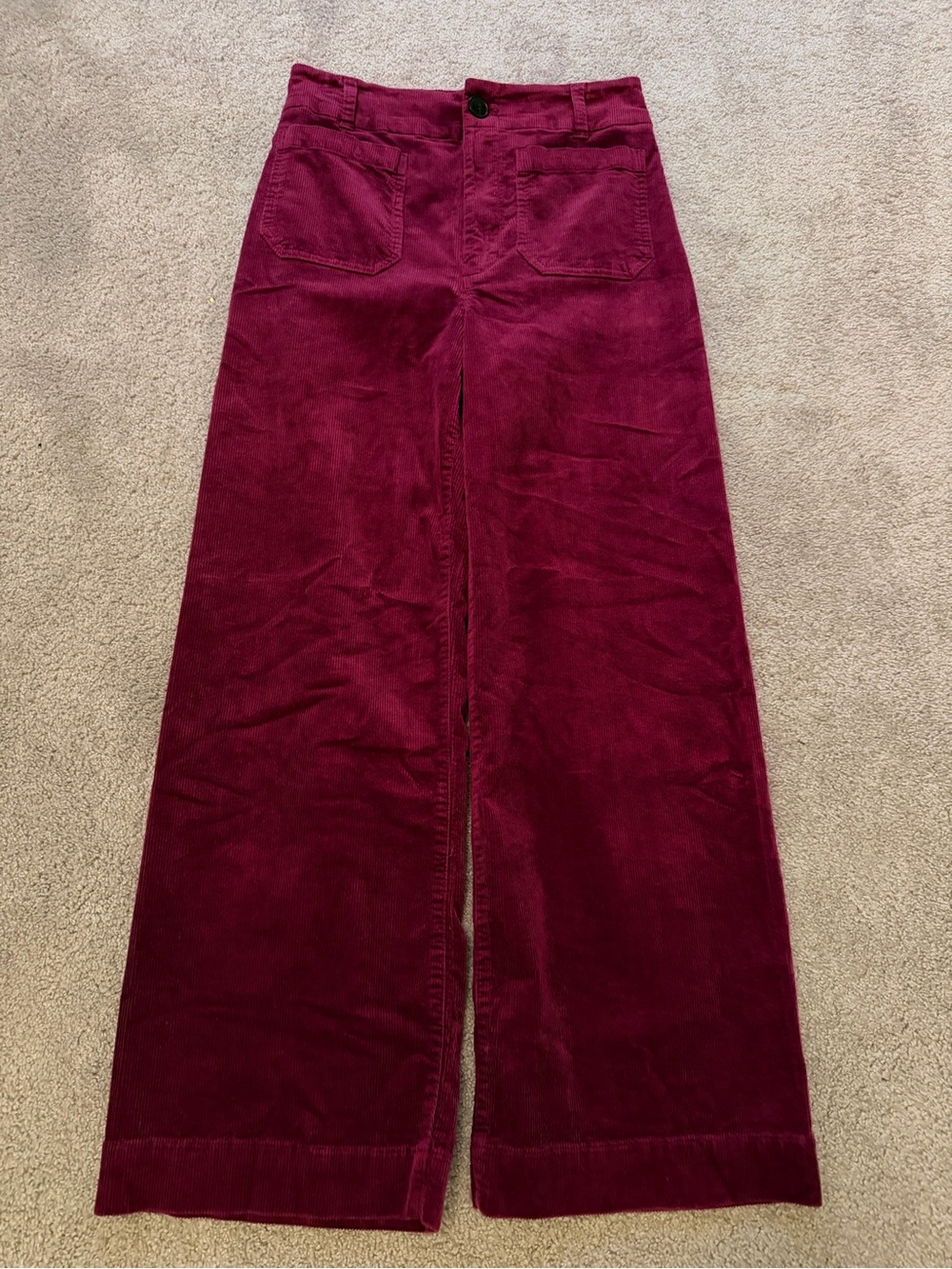 Anthropologie Maeve Colette Corduroy Pants 30T - Picture 5 of 8